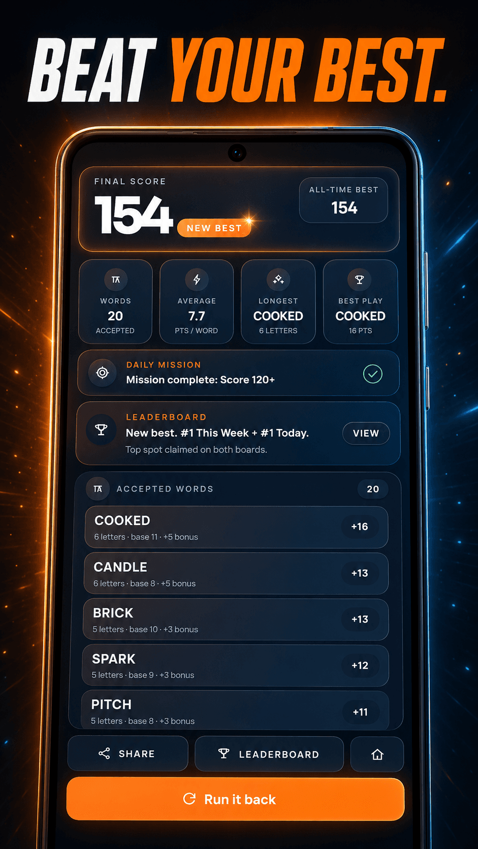 WordSnap: 60-Second Word Game — 1