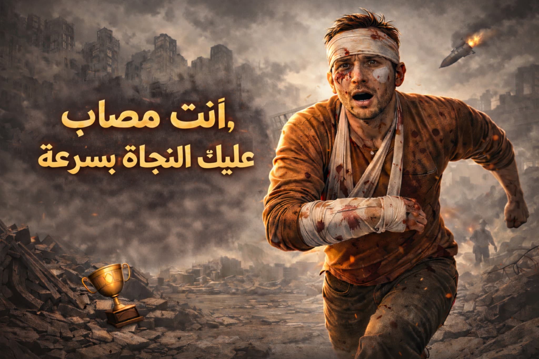 آخر خطوة: قصة نجاة في غزة — 1