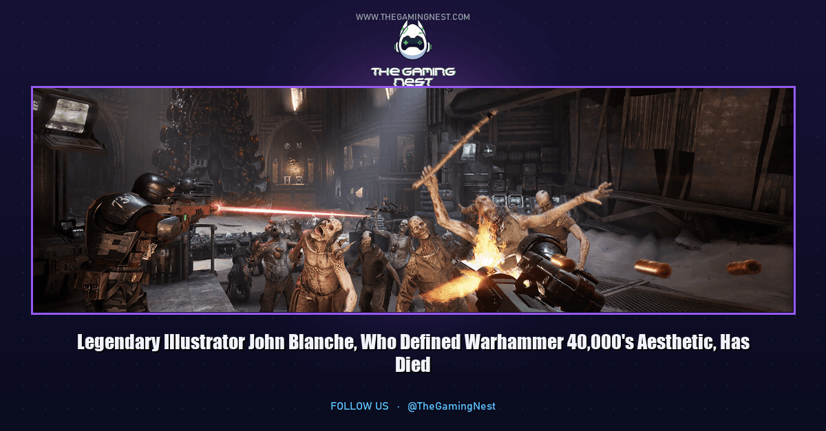 Legendary Illustrator John Blanche, Who Defined Warhammer 40,000's Aesthetic, Has Died
